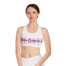Load image into Gallery viewer, MCB White Sports Bra
