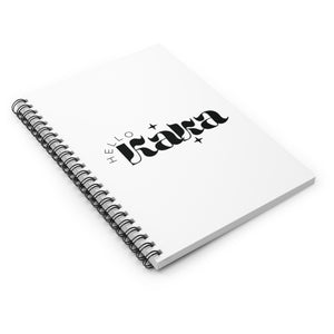 Hello Kaka Spiral Notebook - Ruled Line