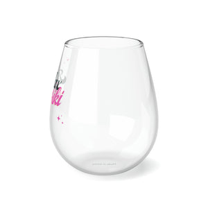 Relax Rafiki Stemless Wine Glass, 11.75oz