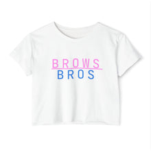 Load image into Gallery viewer, Brows over Bros Women&#39;s Festival Crop Top

