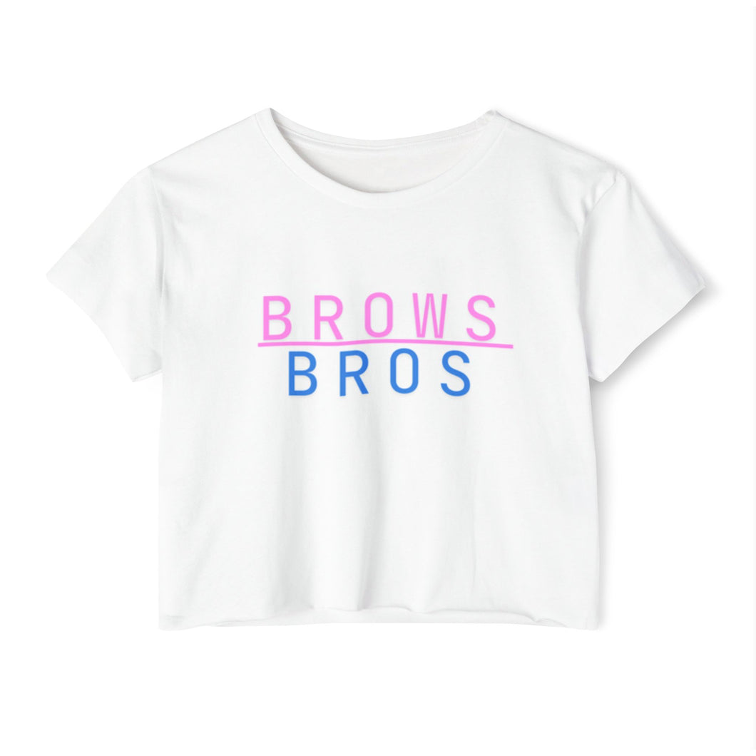 Brows over Bros Women's Festival Crop Top