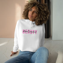 Load image into Gallery viewer, MCB White Crop Hoodie
