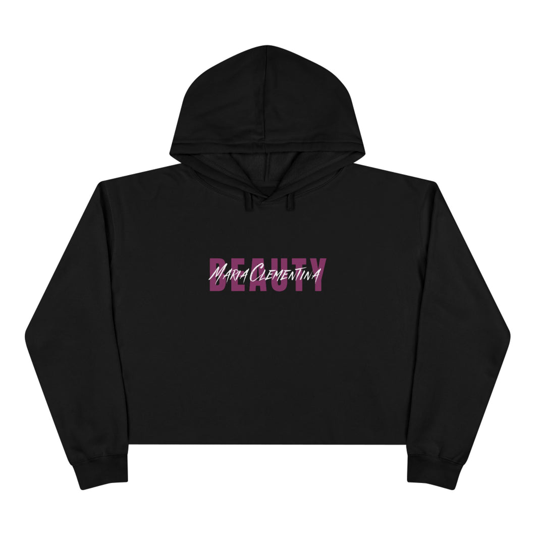 MCB Black Crop Hoodie