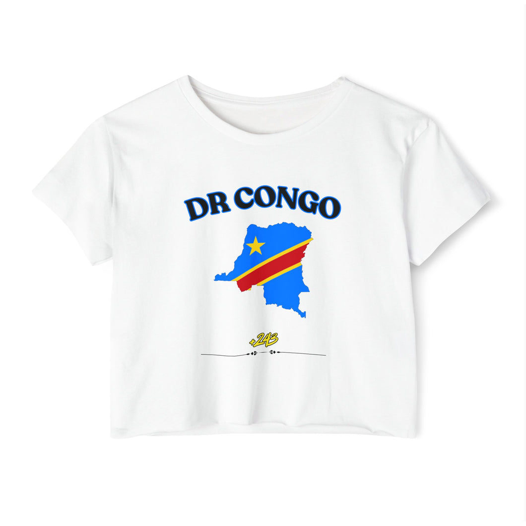 DR Congo Festival Crop Top