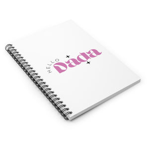 Hello Dada Spiral Notebook - Ruled Line