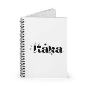 Hello Kaka Spiral Notebook - Ruled Line