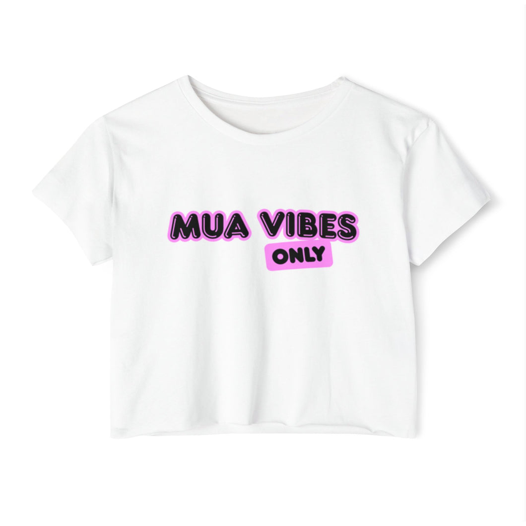 Women's Festival Crop Top - MUA VIBES ONLY