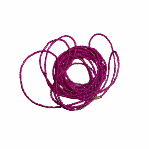 Magenta Waist beads